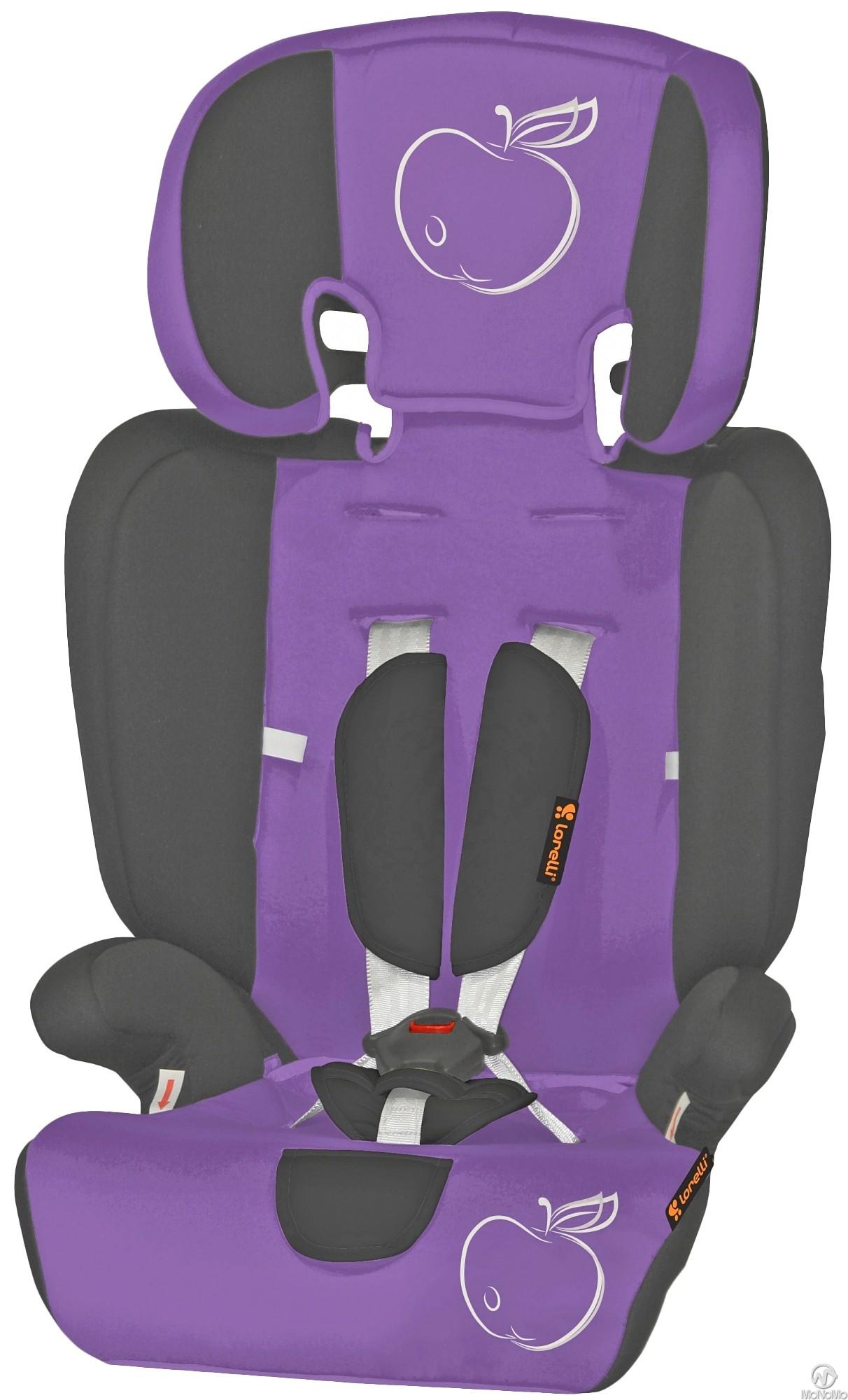 Автокресло Bertoni MARANELLO (gray&violet apple)